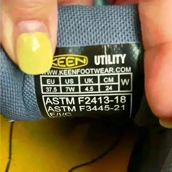 KEEN Utility Women's Vista Energy Low Height Composite Toe Industrial Sneaker 7W - Picture 10 of 10